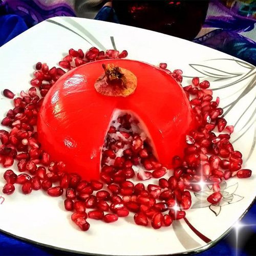  عکس تزیین انار برای شب یلدا