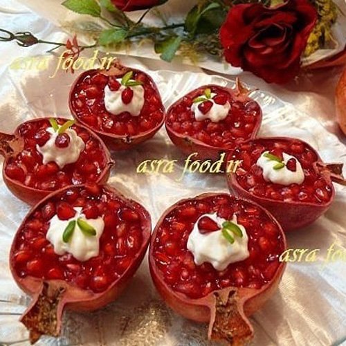  عکس تزیین انار برای شب یلدا