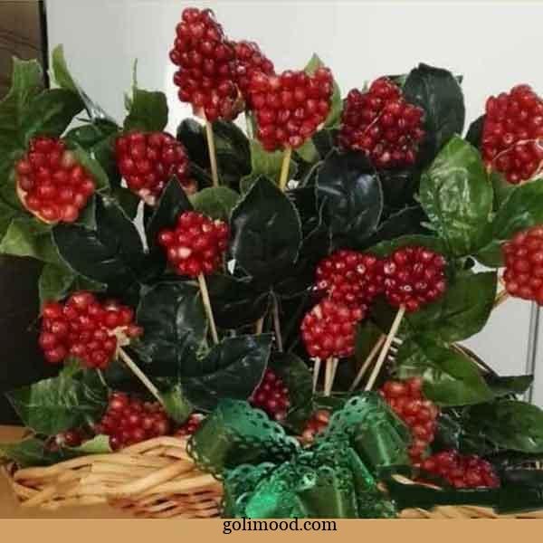  تزیین انار شب یلدا