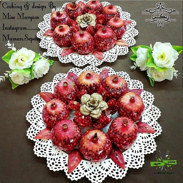  عکس انار واسه شب یلدا