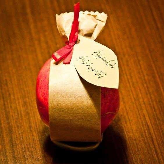  عکس انار شب یلدا