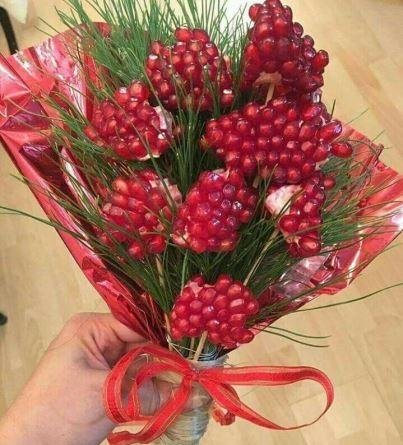  عکس انار شب یلدا