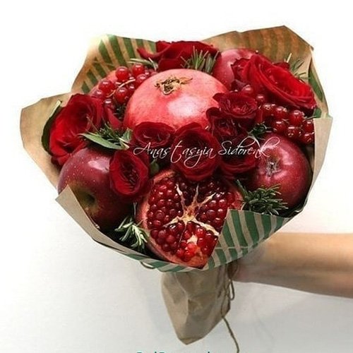  انار تزیین شده برای شب یلدا