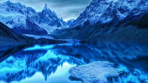  پروفایل برفی زیبا