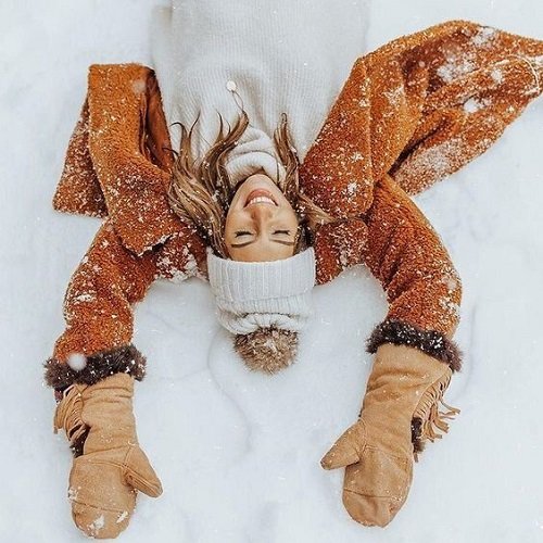  عکس پروفایل برف بازی دخترانه