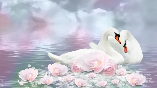  عکس قو در طبیعت