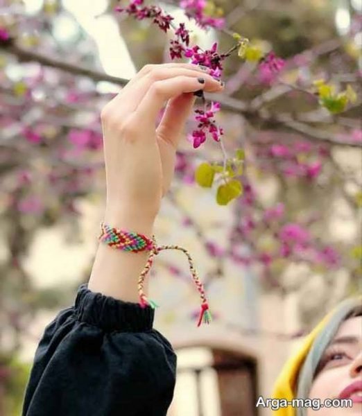  عکس پروفایل واتساپ بهاری دخترانه