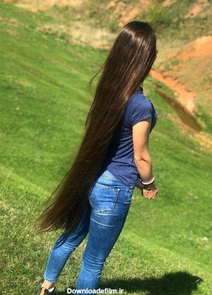  عکس دختر مو بلند فیک