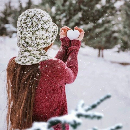  عکس منظره برفی