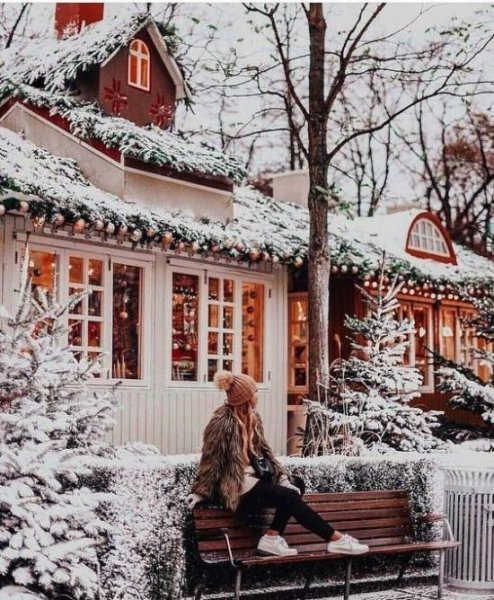  عکس منظره برفی