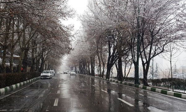  عکس خیابان های برفی