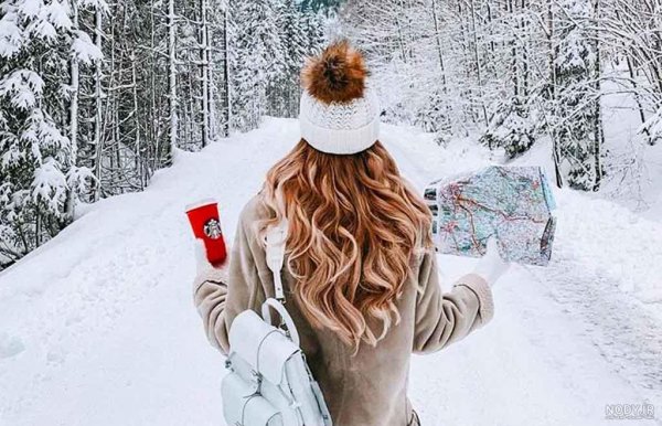  پروفایل دخترانه برای فصل زمستان