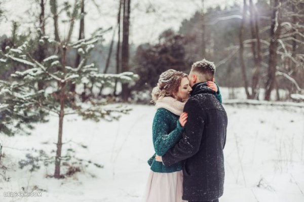 عکس زمستان عاشقانه برای پروفایل