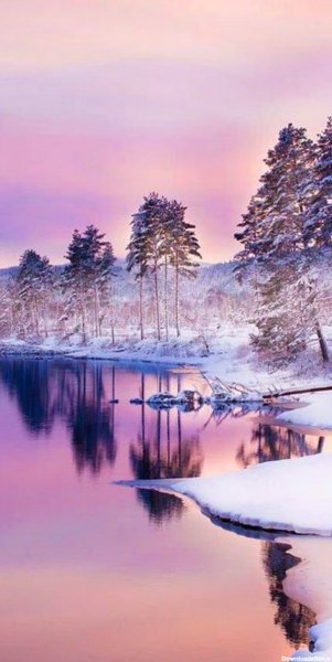 عکس شب برفی برای پروفایل