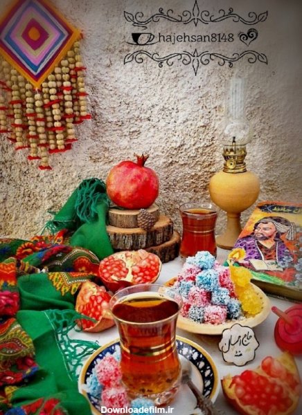  عکس عصر پاییزی و فنجان چای