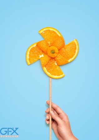  عکس پرتقال کارتونی