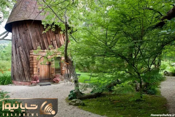  عکس کلبه در طبیعت