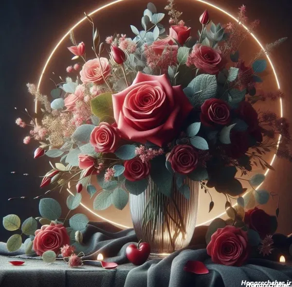  عکس هنری گل برای پروفایل