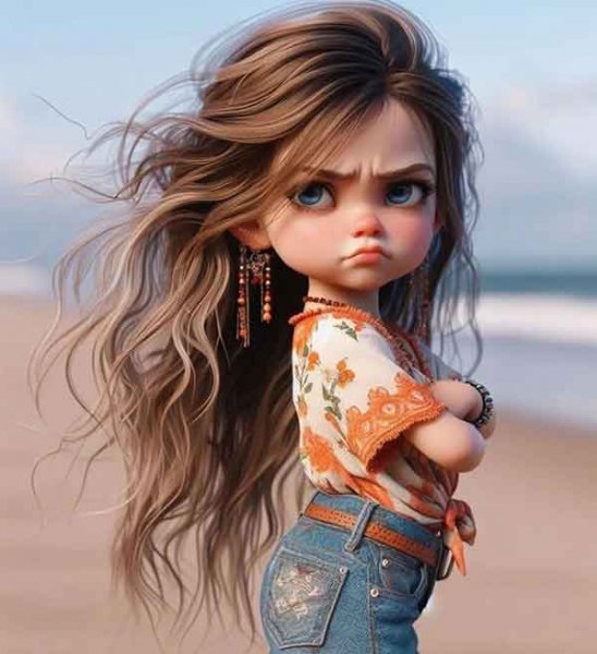  عـکس دخترونه شیک و باکلاس برای پـروفایل کارتونی