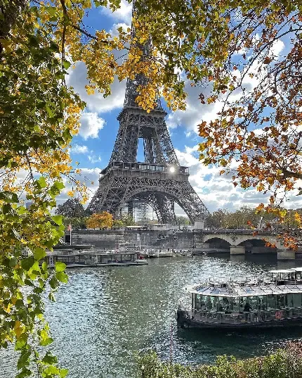  عکس برج ایفل از بالا