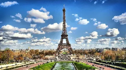  عکس برج ایفل پس زمینه