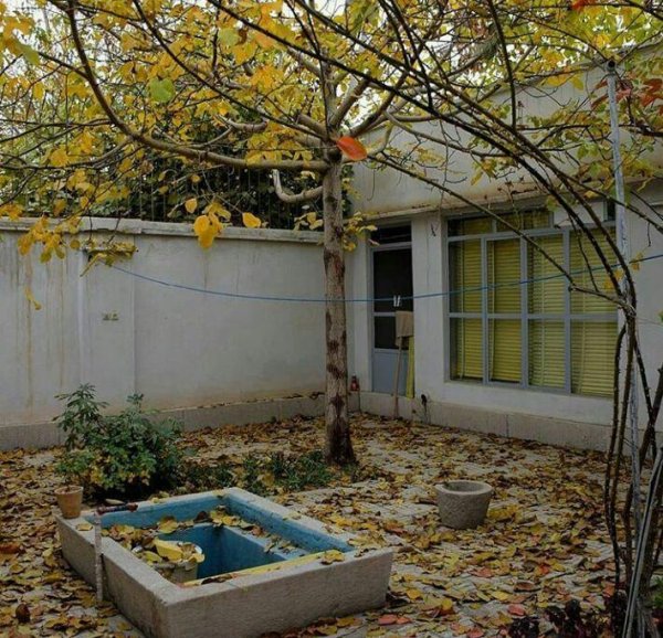 عکس حیاط خانه های قدیمی
