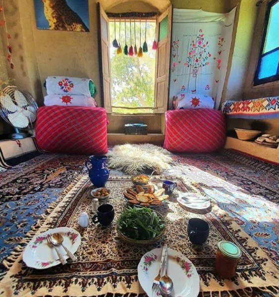  عکس حیاط خانه های قدیمی