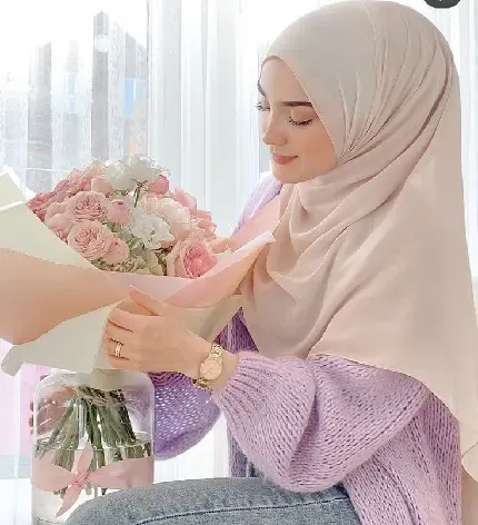  پروفایل خاص باحجاب دخترانه با آرایش جذاب