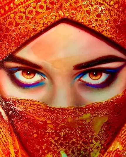  پروفایل خاص باحجاب دخترانه با آرایش جذاب
