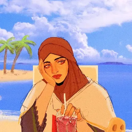  پروفایل خاص باحجاب دخترانه با آرایش جذاب