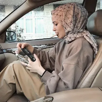  پروفایل خاص باحجاب دخترانه با آرایش جذاب