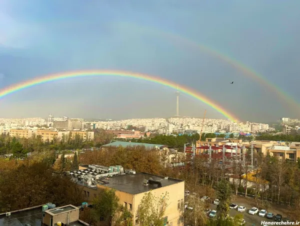  عکس رنگین کمان