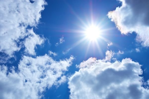  عکس آسمان آبی و آفتابی