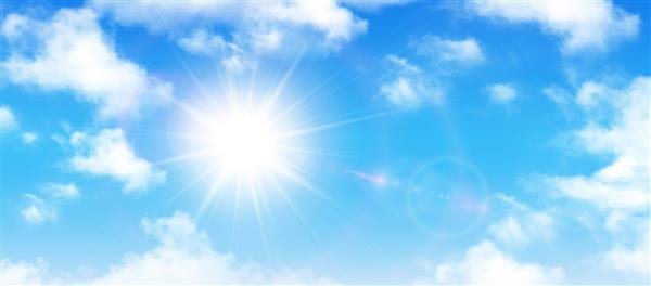  عکس آسمان ابری زیبا