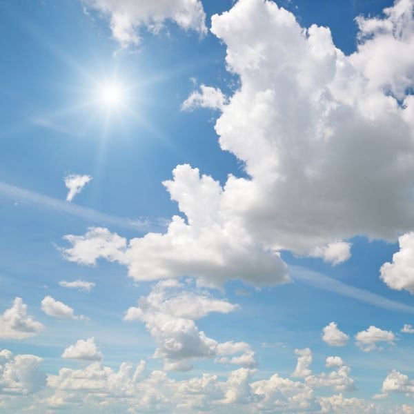  عکس آسمان ابری زیبا