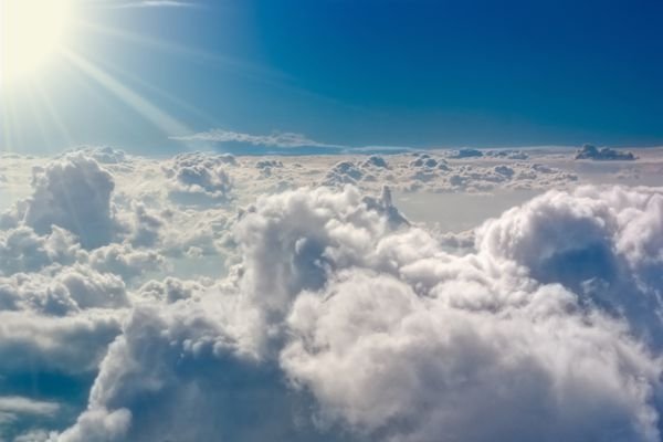  عکس آسمان ابری زیبا