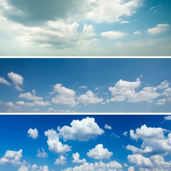  عکس آسمان ابری زیبا