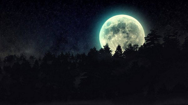  عکس زیبای ماه و ستاره در آسمان