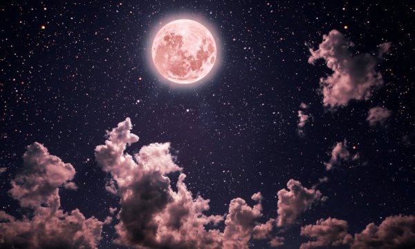  عکس زیبای ماه و ستاره در آسمان