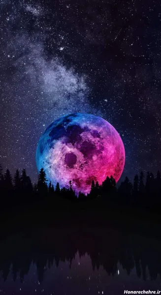  عکس زیبای آسمان شب
