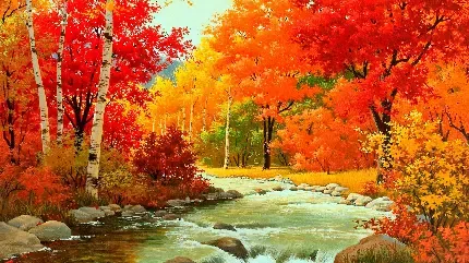  بک گراند عکس پاییز