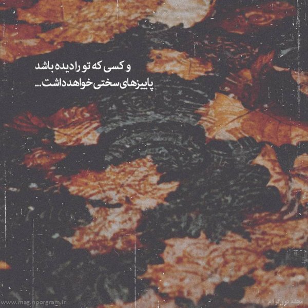 عکس استوری فصل پاییز