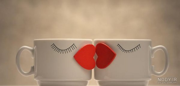  عکس فنجان قهوه رمانتیک