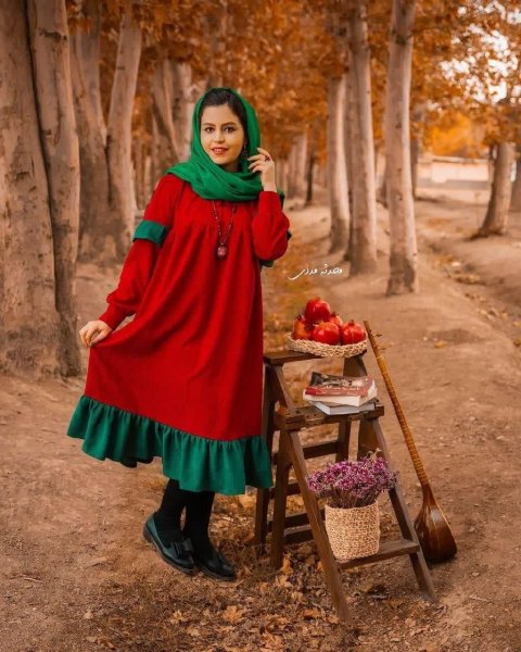  عکس لباس شب یلدا دخترانه
