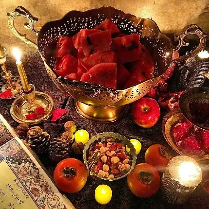  بک گراند شب یلدا با کیفیت بالا