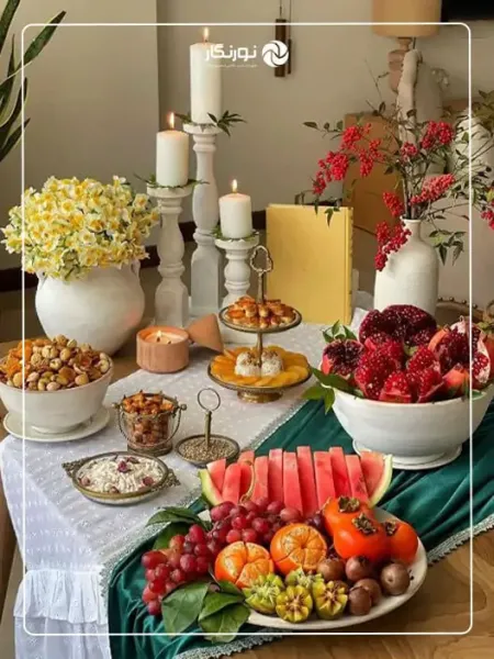  ژست عکس شب چله