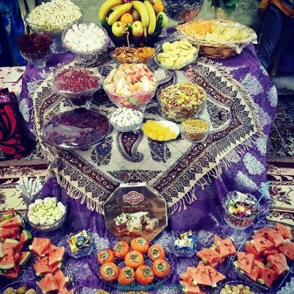 ایده عکس شب چله