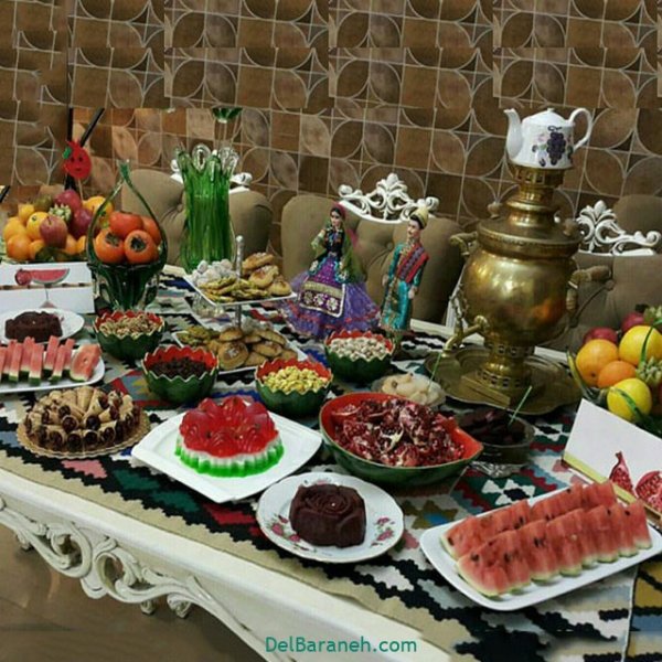 ایده عکس شب چله