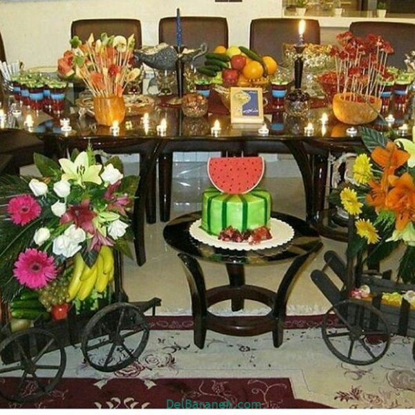 ایده عکس شب چله