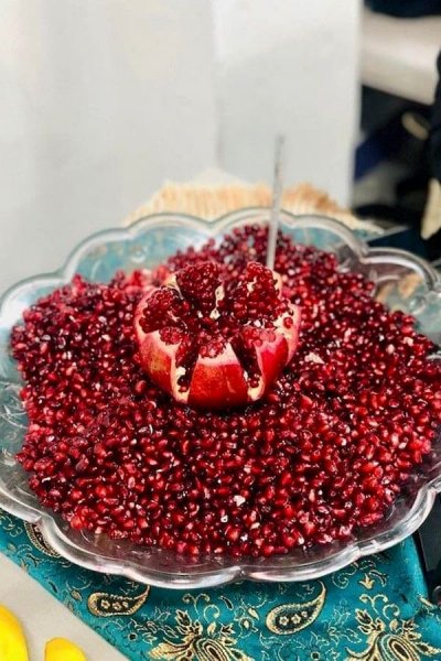 تزیین انار برای مدرسه